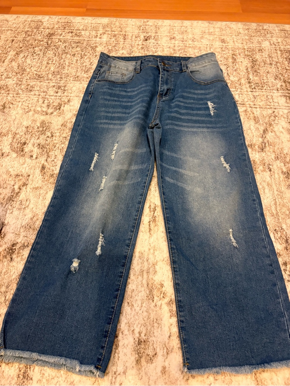 Distressed Jeans